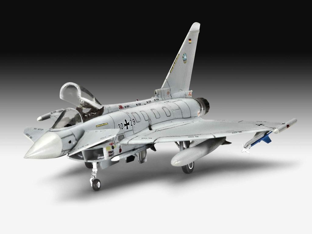 Deutscher Revell Eurofighter Typhoon Plastikmodell 04282 1/144 Einsitzer