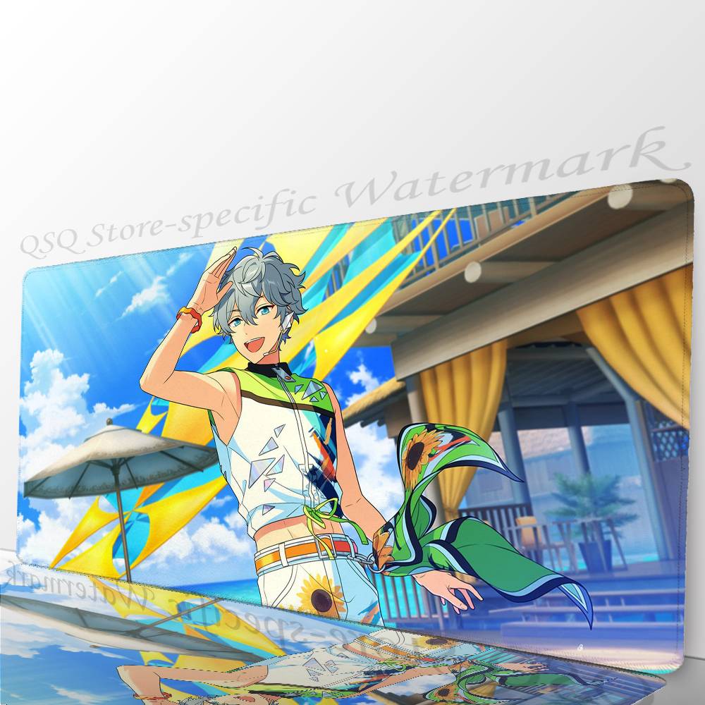 Sena I-Izumi Anime Mousepad Non-slip Suitable For Office Computers Laptops E-sports Game Desk Mats XXL Keyboard