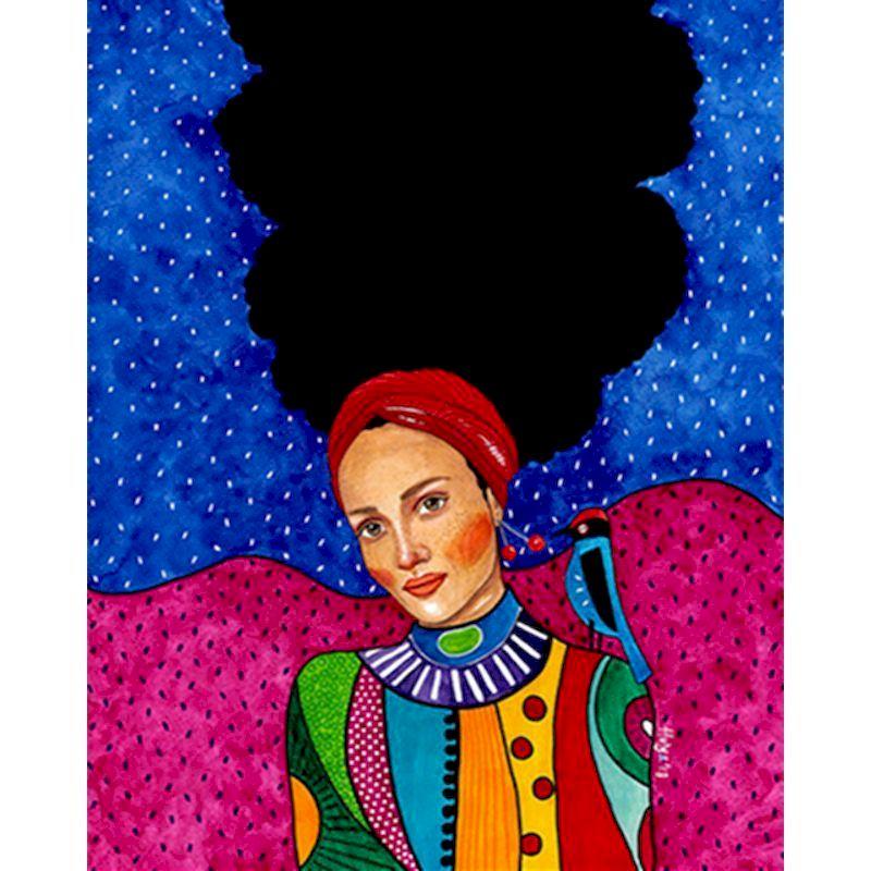 GATYZTORY 60X75cm Painting By Numbers Girl DIY Picture Paint By Number Figure Drawing On Canvas HandPainted Art Home Decor