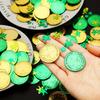 30 Stück Plastik Kleeblatt-Münzen für St. St. Patrick's Day Mit Kleeblättern, Diese Goldenen & Grünen Münzen Kommen mit Kleeblatt