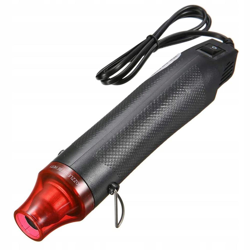 Rosfix Mini Opalarka Hot-air 300W + Zestaw Rurek Termokurczliwych 127szt. – Wysoka Moc 300W | Ergonomiczny Uchwyt | Organizer W Zestawie