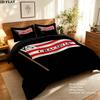 Ks Cracovia Pattern Bedding Uilt Set Uilt Cover Pillowcase Home Decoration Birthday Gift (1 * Duvet Cover + 2 * Pillowcase Without Core)