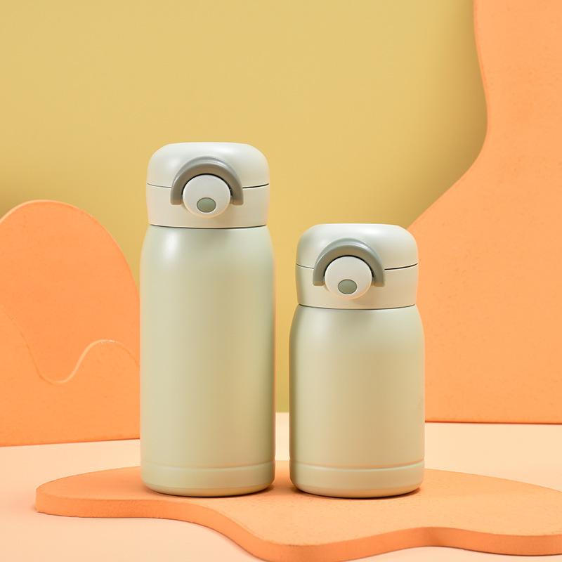 200ML/350ML Edelstahl Taschenbecher Reise Thermobecher für Kaffee Mini Thermosbecher Vakuumflasche Isolierbecher Sport Wasserflasche