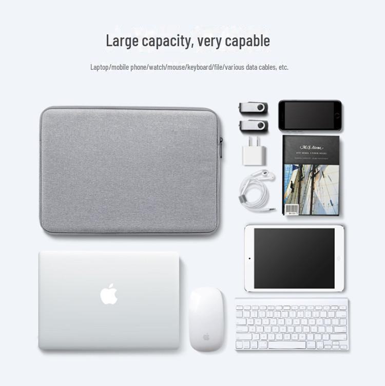Bolsa Protetora para Laptop e Tablet com Armazenamento para Apple