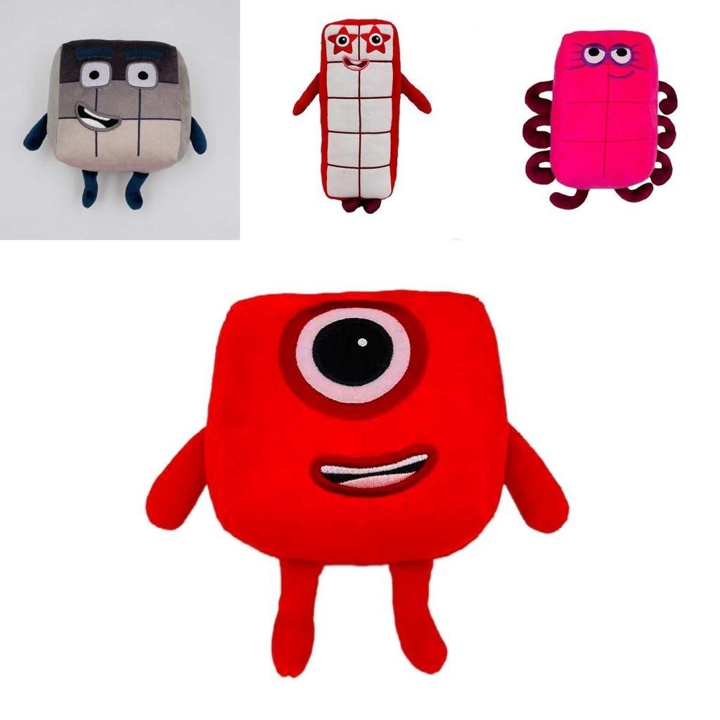 Peluche Numberblocks Morbido e Carino Giocattolo Morbido per Bambini Educativo e Divertente
