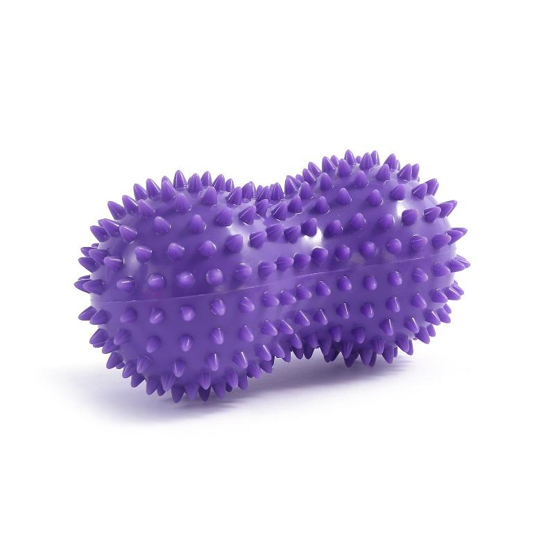 Peanut Thorn Ball Massage Acupoint Grip Strength Ball Foot Health Tip Nail Fascia Ball Yoga Fitness Hedgehog Ball фиолетовый