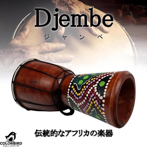 COLORBIRD Djembe Percussion Instrument Drum Folk Instrument Percussion Karaoke