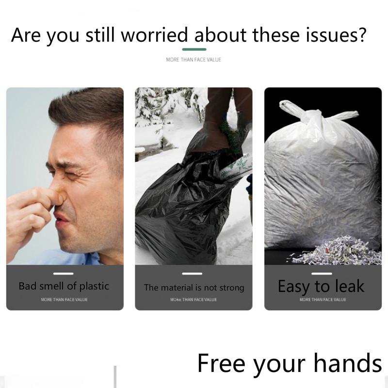 Portable Disposable Garbage Garbage Garbage Bags for Home Office School Kitchens/travel Garbage Bags