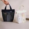 Mesh Toiletry Bag Makeup Storage Bags Large Capacity Organizer Bag Portable Travel Washing Body Shower Tools Organizer Hanging Cosmetic Handbags