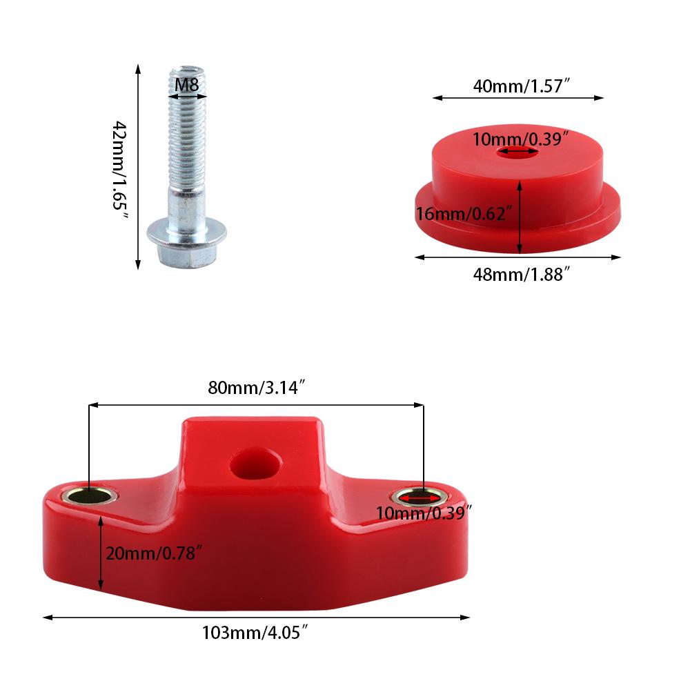 Front & Rear Polyurethane Shift Lever Bushing for Subaru BRZ/Toyota GT86