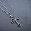A Thorn Romantic Rose Pendant with Hollowed-out Flower Necklace As A Mother's Day Gift