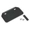 Bike Parts Center 900111 License Plate Base, 1.8 - 4.2 Fl Oz (50 Cc-125 Cc), Mountain Shape, Black