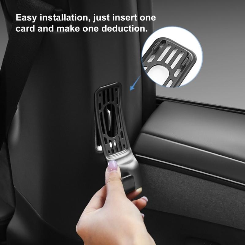 Universal Car Accessories 2PCS Air Vent Protector & Hanger TPE Component Car Vent Hook Cover Suitable for Car Model