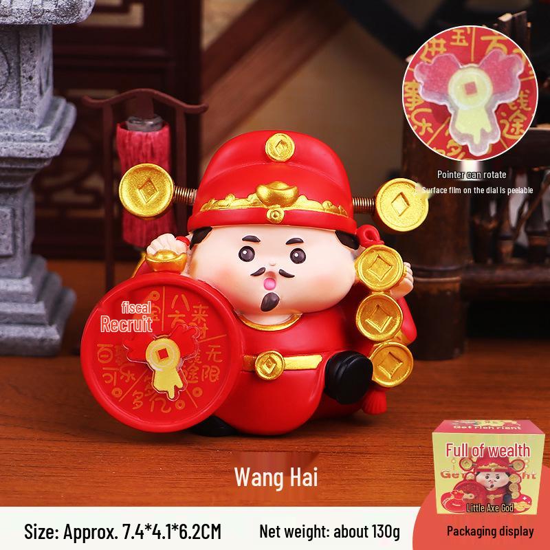 Zhong Kui Guardian God Ornament for Home, Office, or Car - Good Luck Chinese Decoration Gift Copyright