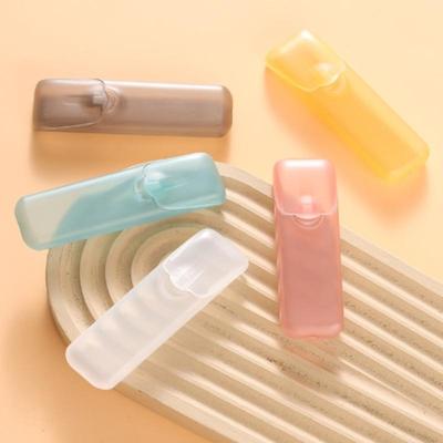 Transparent Toothpick Cotton Swab Box Portable Mini Storage Box Travel For Outdoor Travel Kitchen Restaurant Supplies