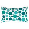 Nordic Teal Home Decor 30*50 Embrace Pillowcase Geometric Leaf Pillowcase Modern Sofa Living Room Car Chair Cushion Cover