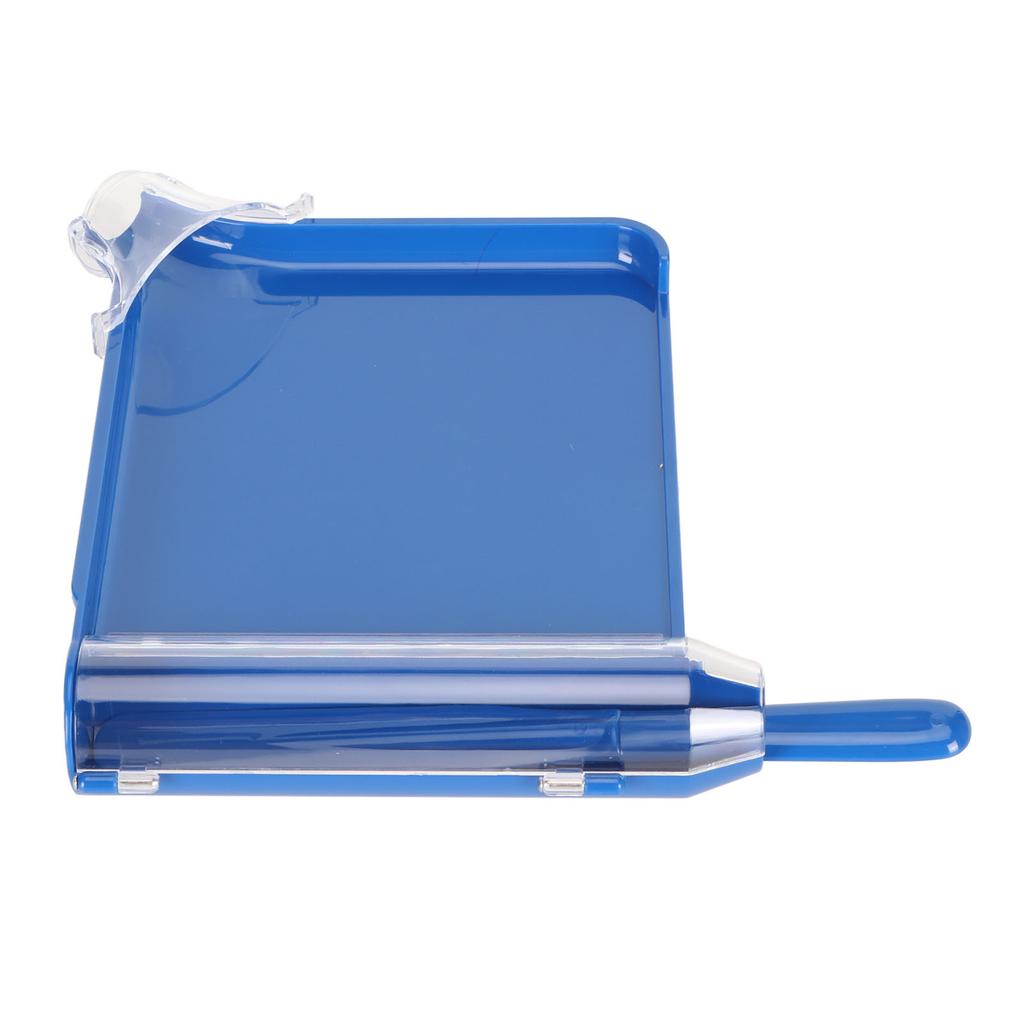 Tablet Count Tray with Spatula Plastic Right Hand Capsule Counting Tray for Pharmacy Blue