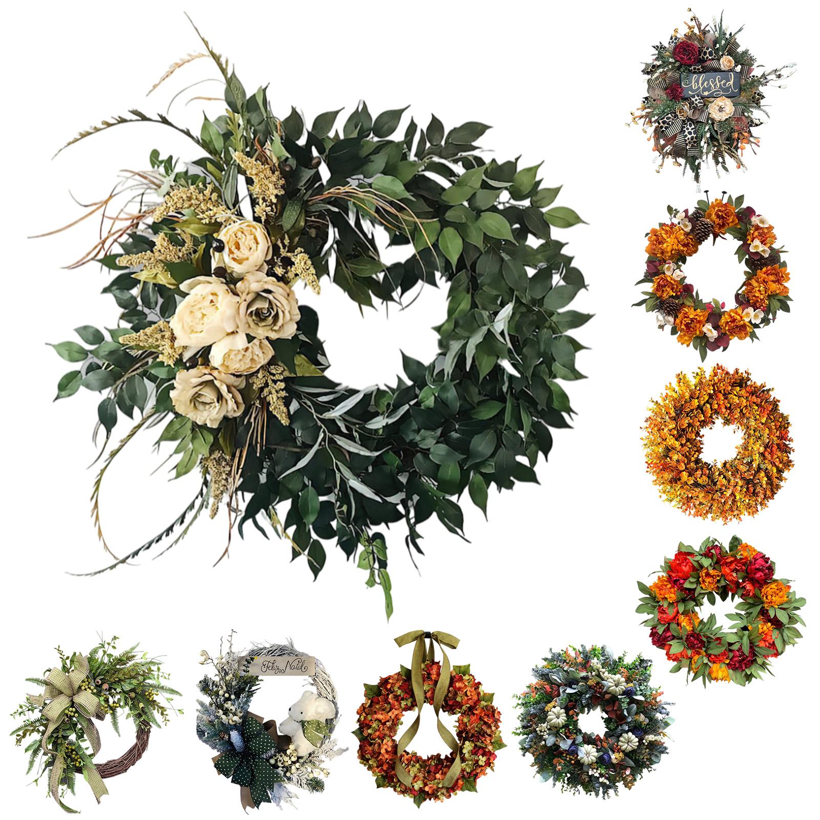 

Рождественский венок Наклейки Новые окна Стены Стеклянное украшение