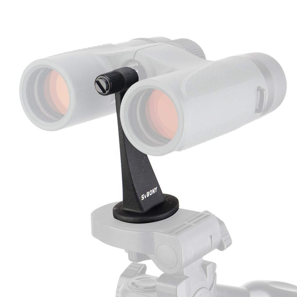 SVBONY SV111 Binoculars Accessories Tripod Adapter Pino Holder Tripod Mounting Holder Black Also Suitable for Monoculars