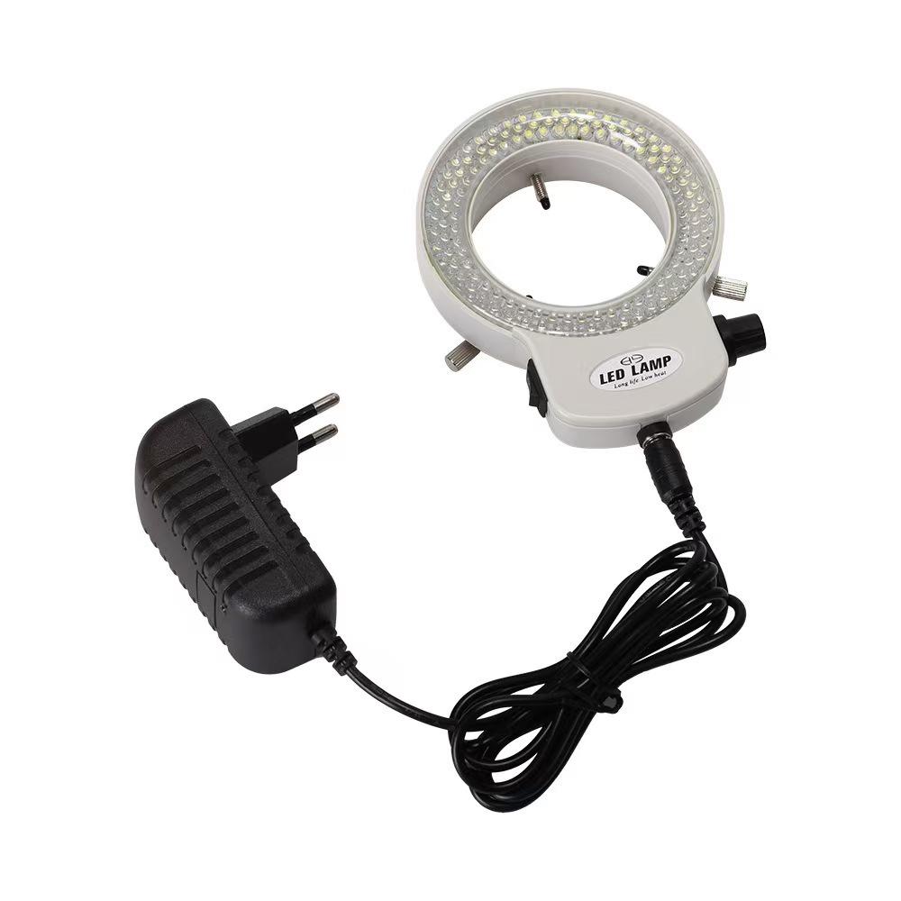 144 LED Microscope Ring Light, Adjustable and CE Certified for Industrial Cameras