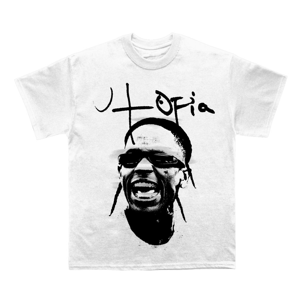 Travis Scott La Flame grafica 2026 T-shirt Unisex Girocollo 100% Cotone Manica Corta Oversize Y2k Moda Popolare Nuova Maglietta