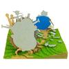 Sankei Studio Ghibli Mini Moving Castle Castle und Sophie Papierbastelfigur Howl's Howl's, maßstabsgetreu, MP07-31