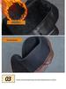 2024 Women's British Style Flat-Sole Velvet Mid-Length Martin Boots for Autumn and Winter