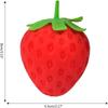 Cute Cute Shape Strawberry Squeeze Toy Soothing Texture Slow Rising Fidget Stress Ball Stress Relieving Ball Focus Improvement