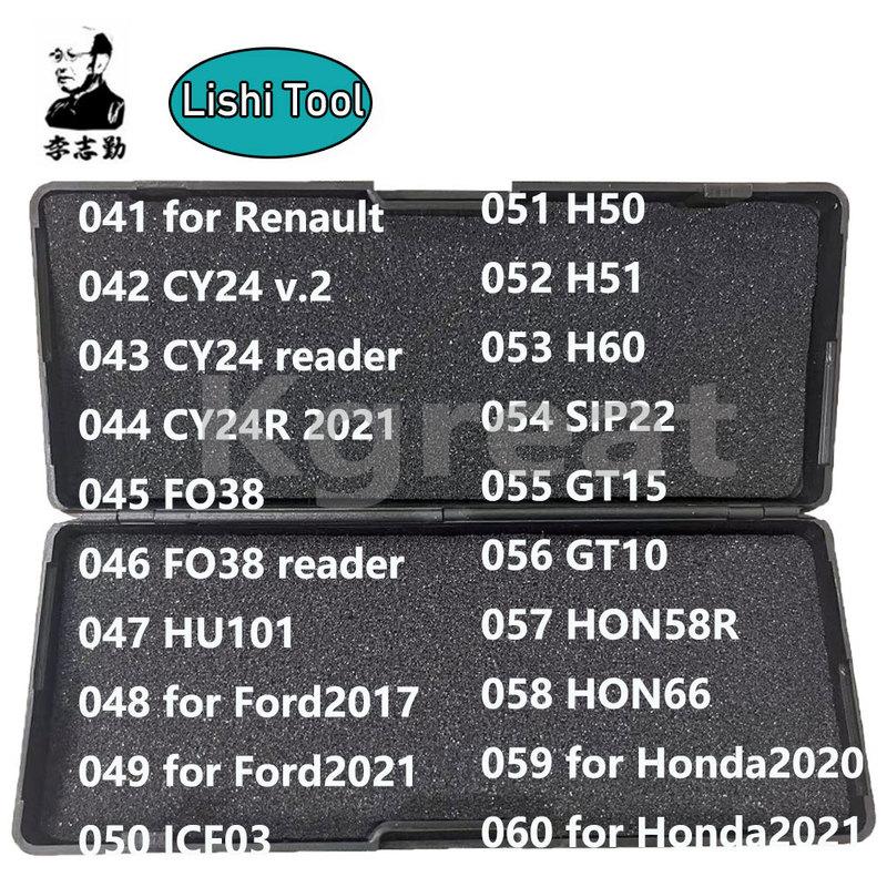 

041-060 Lishi 2 в 1 CY24 CY24R CY24 Грузовик FO38 HU10 ICF03 H50 H51 H60 SIP22 GT15 GT10 HON58R HON66 для Ford2017 Kawasaki 042 CY24 v.2