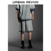 UR Men's Washed Straight-Leg Denim Shorts