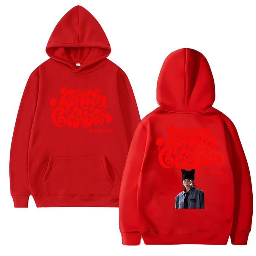 Singer Nina Chuba Arena Tour 2025 Graphics Hoodies Men Women Fashion Y2k Sweatshirt Unisex Casual Fleece Long Sleeve Pullovers