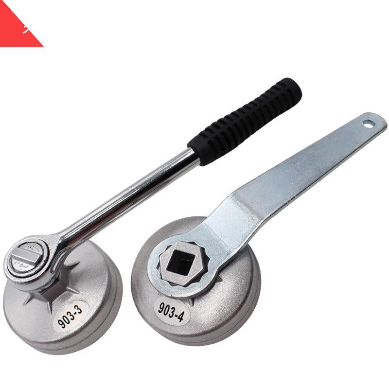 23-Piece Aluminum Cap Oil Filter Wrench Set for Car Maintenance