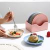 Eco-friendly Wheat Straw Fruit & Snack Plate Set - Versatile for Cake, Dessert, and Dried Fruits