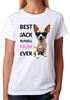Best Jack Russell Mum Ever T-Shirt Funny Dog Quote Cool Gift Mother New Top