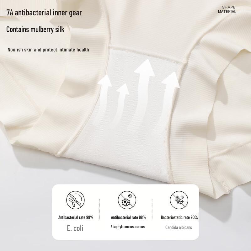 Tingmei Women's High-Waist Seamless Tummy Control Underwear