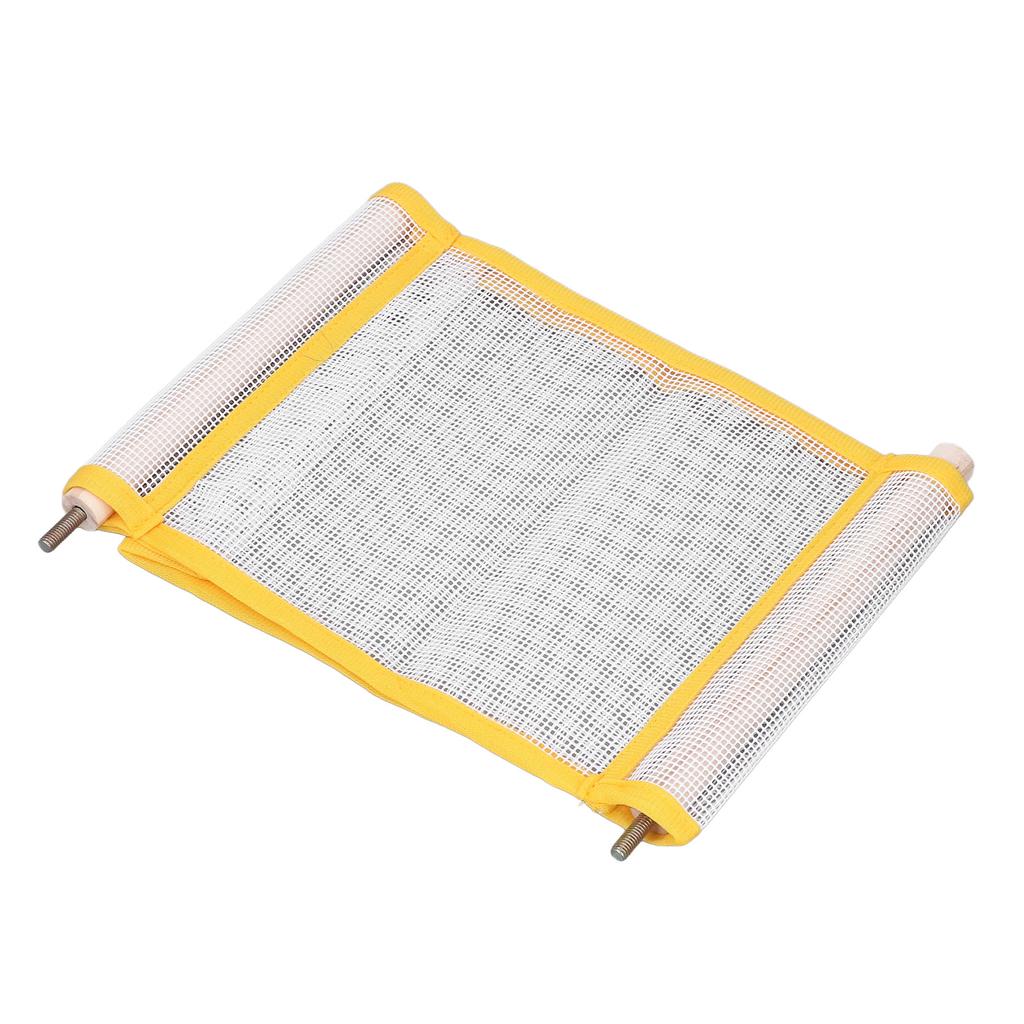 Hamster Netz Atmungsaktives Bett Doppellagige Papageien Netz Hängematte für Kleine Haustiere Papagei