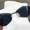1/2PCS Retro Women Glasses Full Frame Black Decorative Lens Lightweight Comfortable Fashion Eyewear