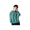 Li Ning Loose Fashion Pattern Printed Embroidered Logo Sports Casual Warm Pullover Long Sleeve Hoodie Unisex Hoodies Black AWDR299-3