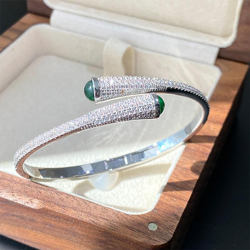 

Браслет Zir*****pen модный легкий роскошный высококлассный браслет нишевые универсальные украшения женские