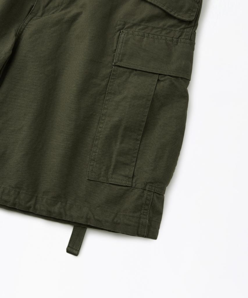 OUTSTANDING M-51 Wide Cargo Shorts_Olive