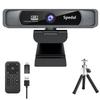Spedal 931 4K UHD 8MP Conference Camera with 4x Remote Control USB Plug for Online Web and Compatible with Mac and More Webcam, Wide-Angle Zoom, &