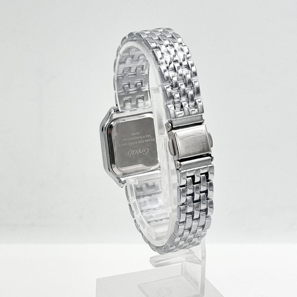 GREALY Retro Classic Waterproof Women's Square Quartz Watch