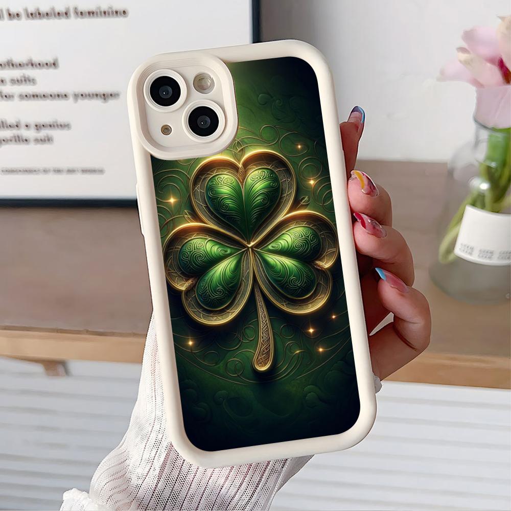 

Saint Patrick s Day Mobile Phone Case for iPhone 17 16 15 14 13 12 11 Air Pro Max Plus Thicken TPU Colorful Cover Luxury Cover iPhone 16