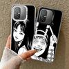 Japanese Horror Anime Soft Phone Case for Xiaomi Redmi 15C 15 14C 13C 12C Poco X5 X6 X7 Pro X3 F8 F7 Ultra M8 13 12 Cover Back S
