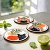 4 шт. Захисна підставка під чашку з чорним котом, креативна термоізоляційна підставка, протиковзка потовщена захисна підкладка для столу під кавову чашку