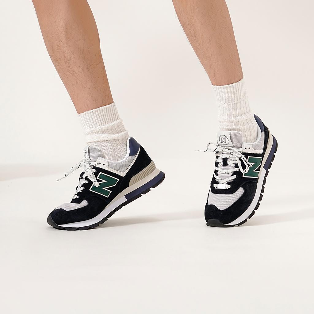 New Balance 574 Rugged Black Green Unisex Sneakers ML574DVB
