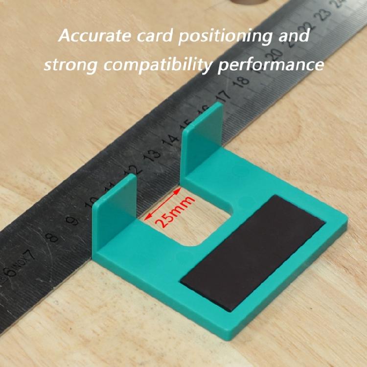 Magnetic Door Hinge Alignment Tool Plastic Mounting Clip For 2mm Gaps Control Prevents Drilling Errors In Bathroom Cabinet Install