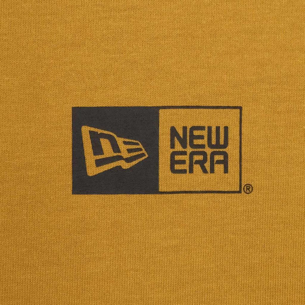 NEW ERA Oversized Cotton Box Logo Bronze black L T-shirt S/S