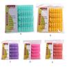 1 Set Hair Curler Bright Color Assorted Colors Hairdressing Hairdress Roller