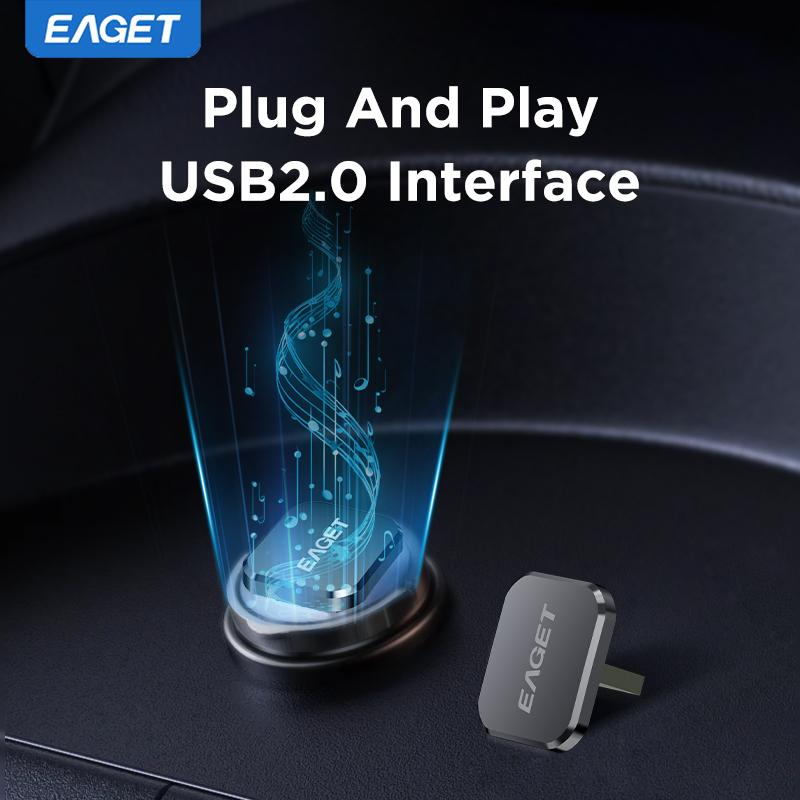 Mini Car USB Flash Drive USB 2.0 with 8/16/32/64GB Options Lossless Music Support for 99% of Devices